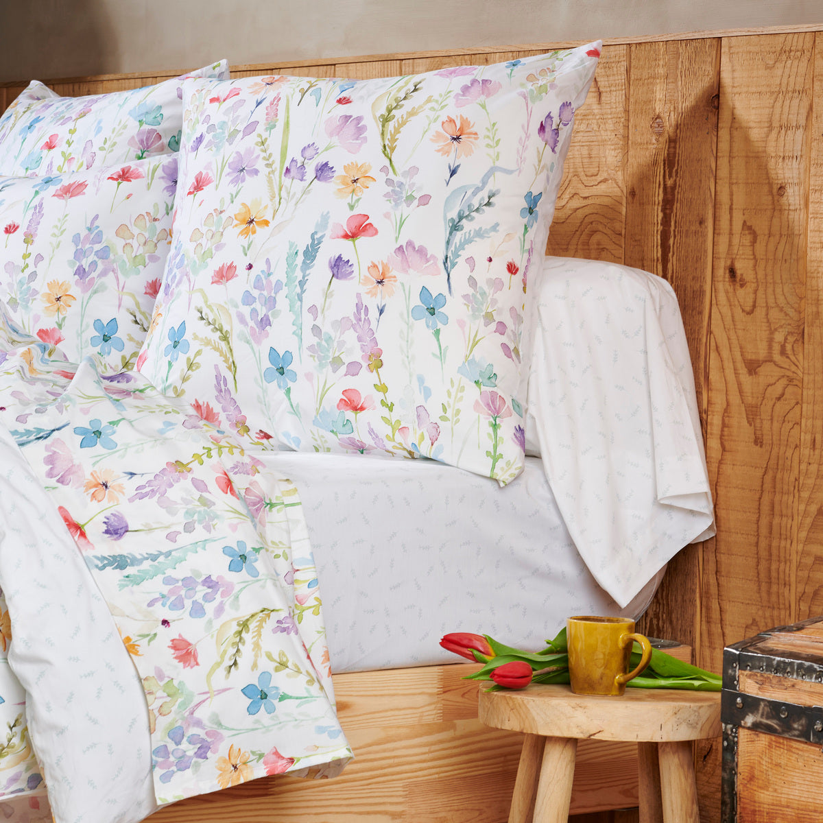 Drap-housse Sophie - Percale de coton