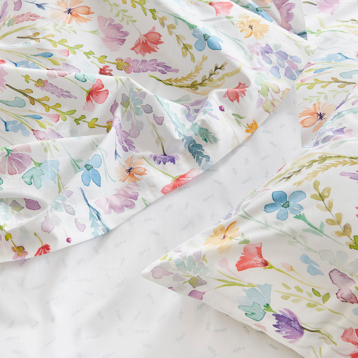 Drap plat Sophie - Percale de coton