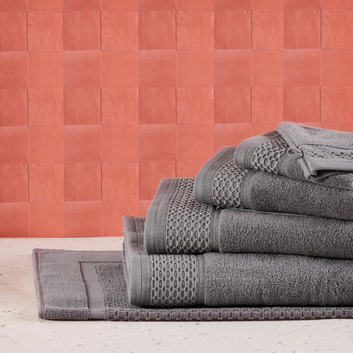 Linge de bain- Coton Zéro Twist -500g/m²