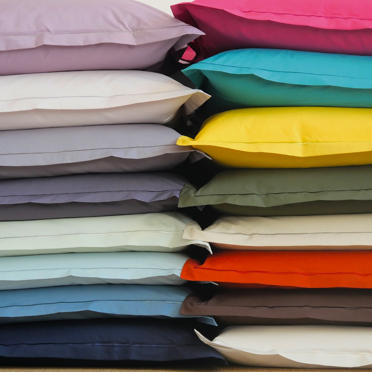 Housse de couette - Uni Percale de coton