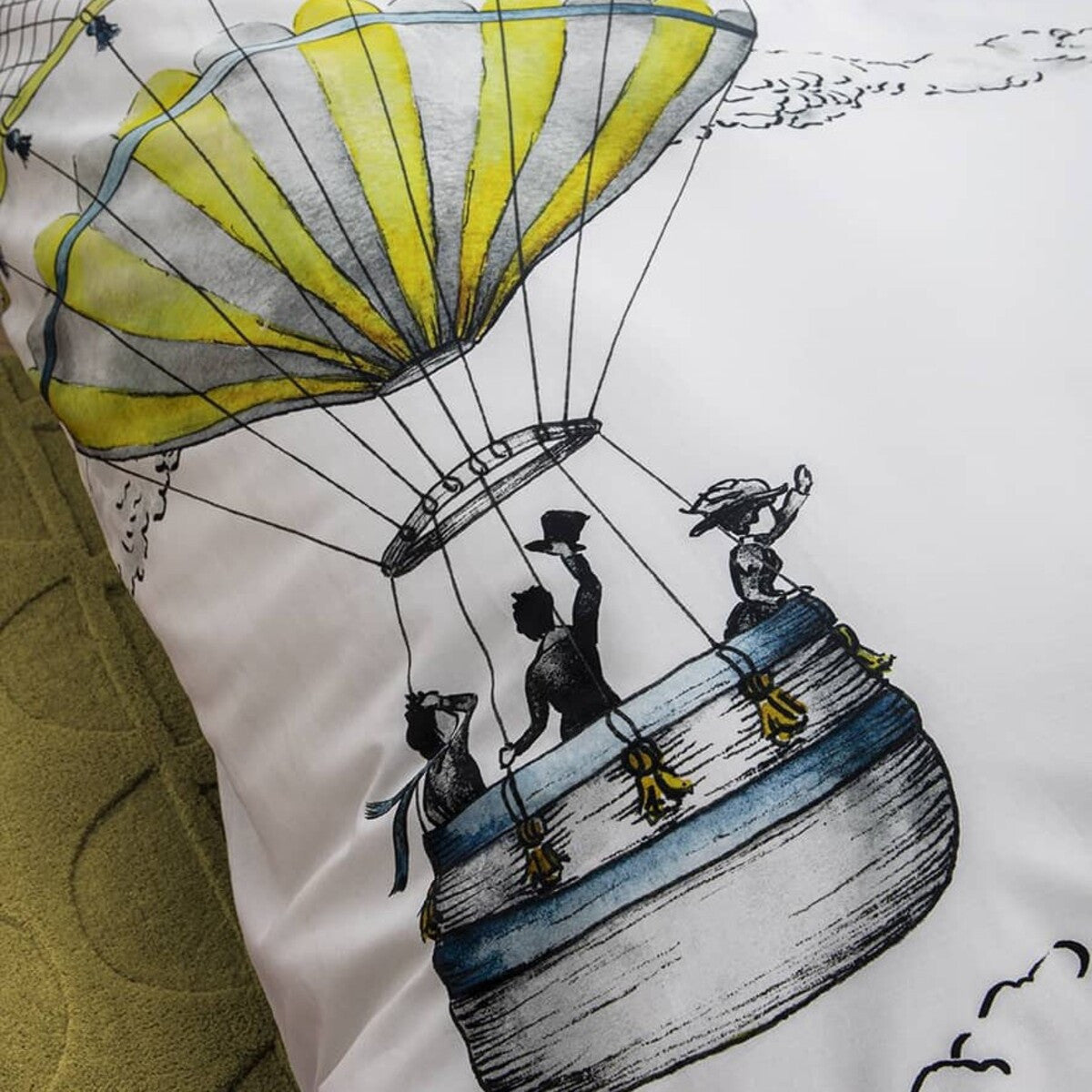 Parure de lit Envol - Percale de coton