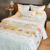 Parure de lit Nice - Percale de coton