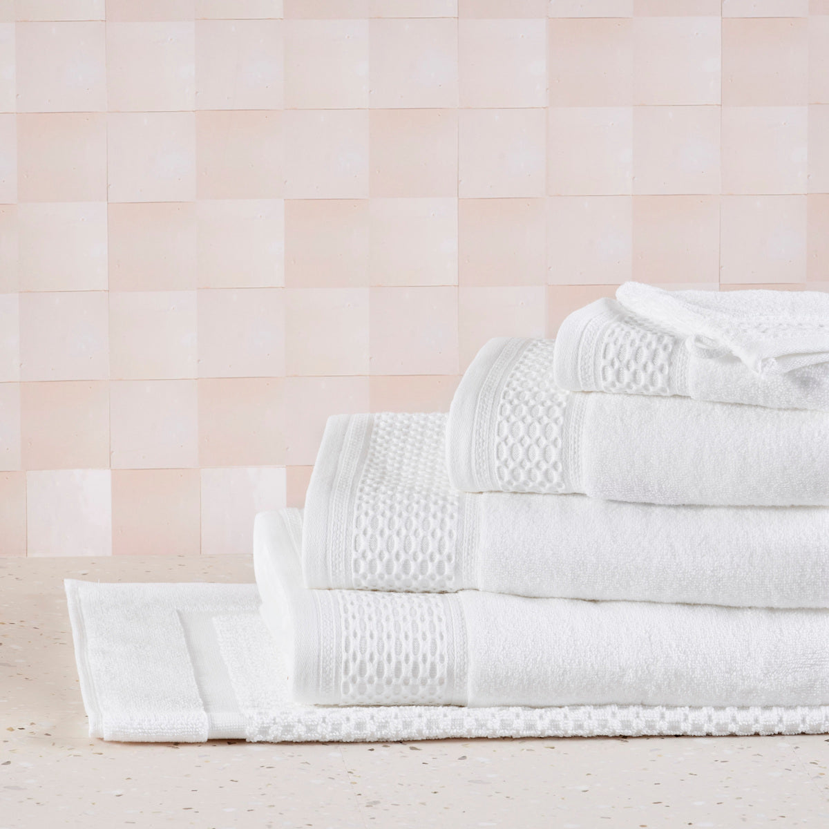 Serviette invité - Coton Zero Twist 500g/m² #Couleur_BLANC