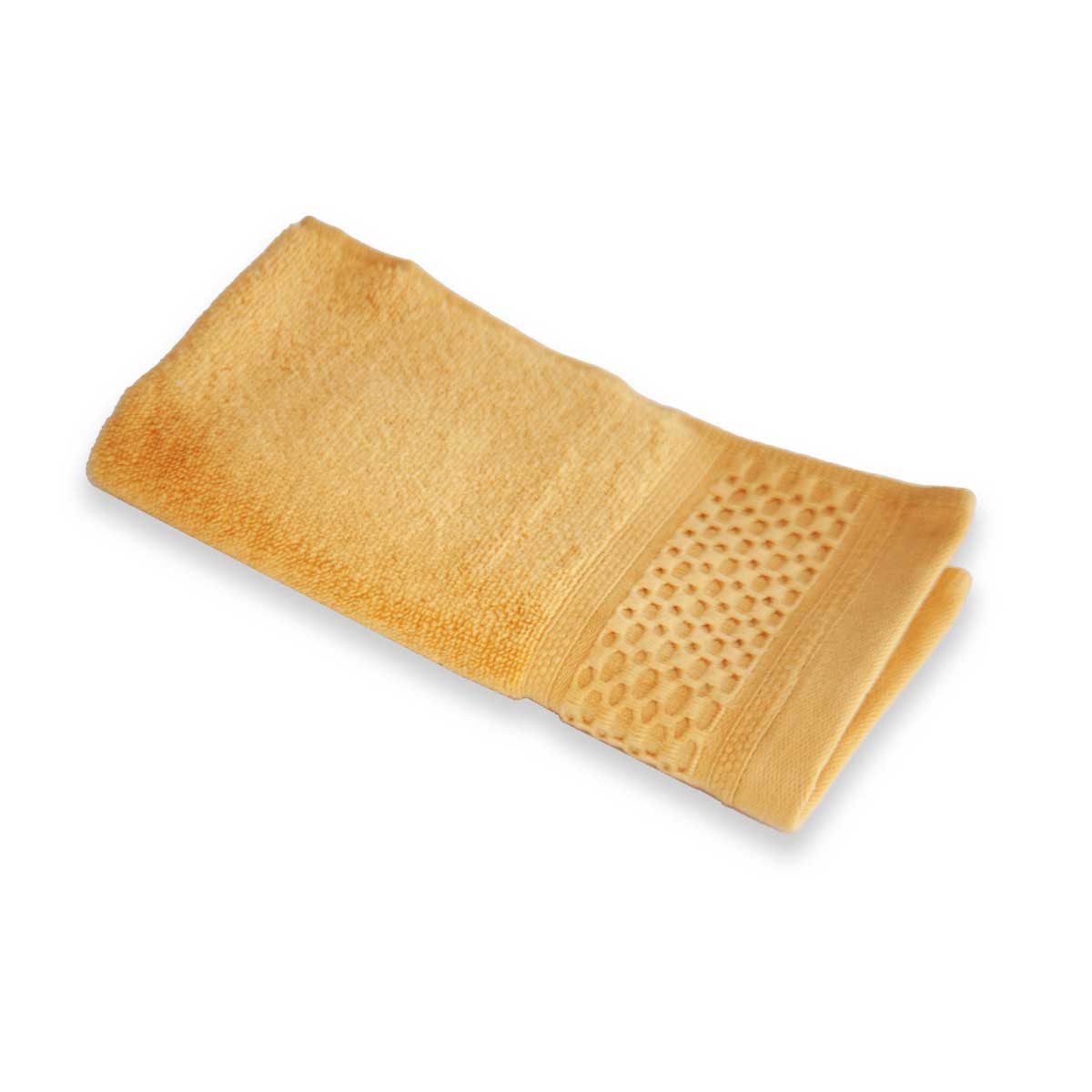 Serviette invité - Coton Zero Twist 500g/m² #Couleur_MOUTARDE