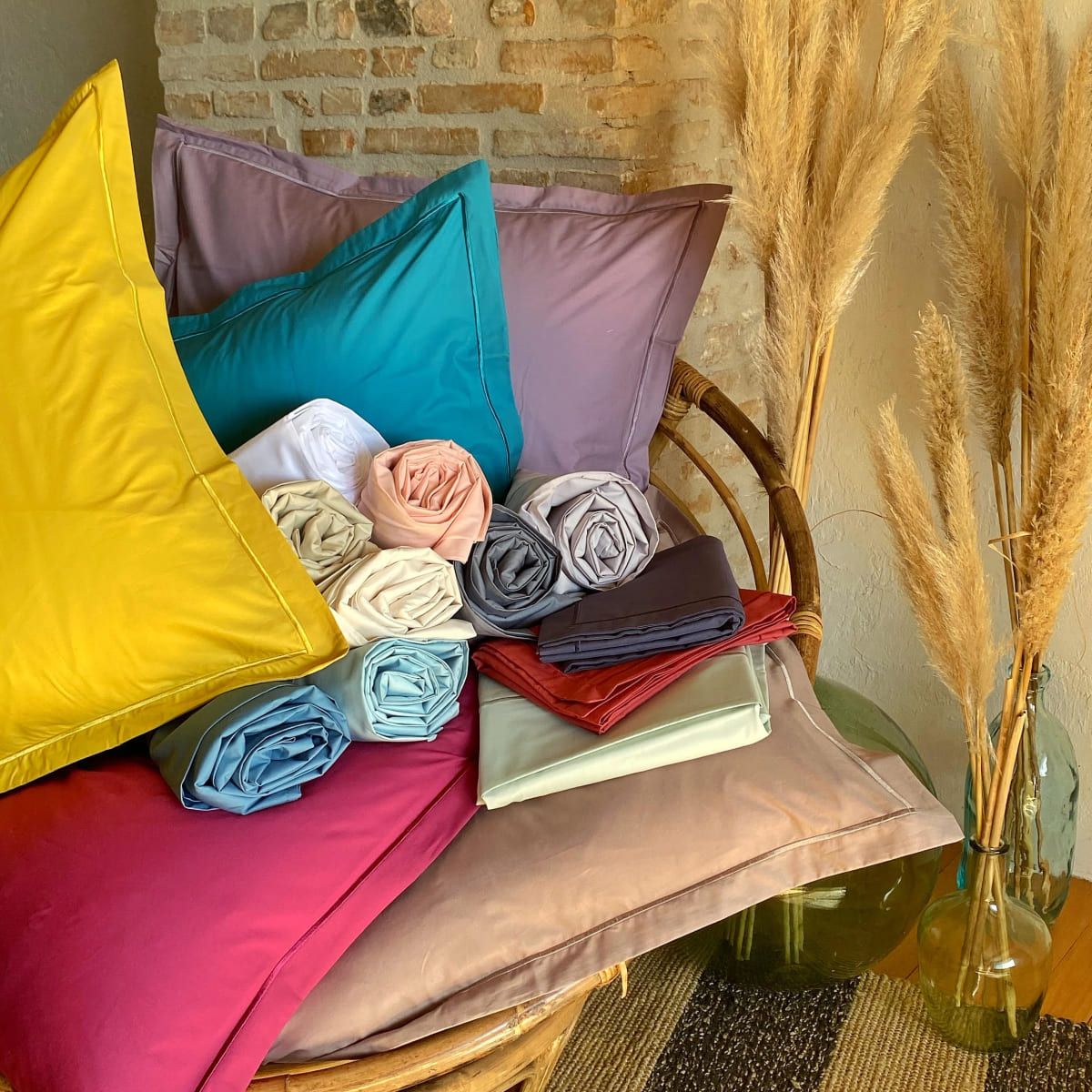 Drap housse - Uni Percale de coton