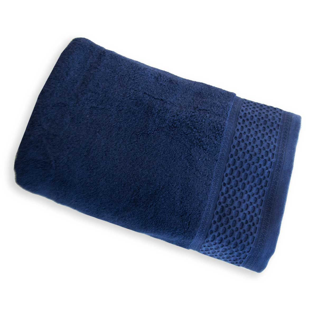 Drap De Bain Sdb 500gr Zero Twist #Couleur_MARINE