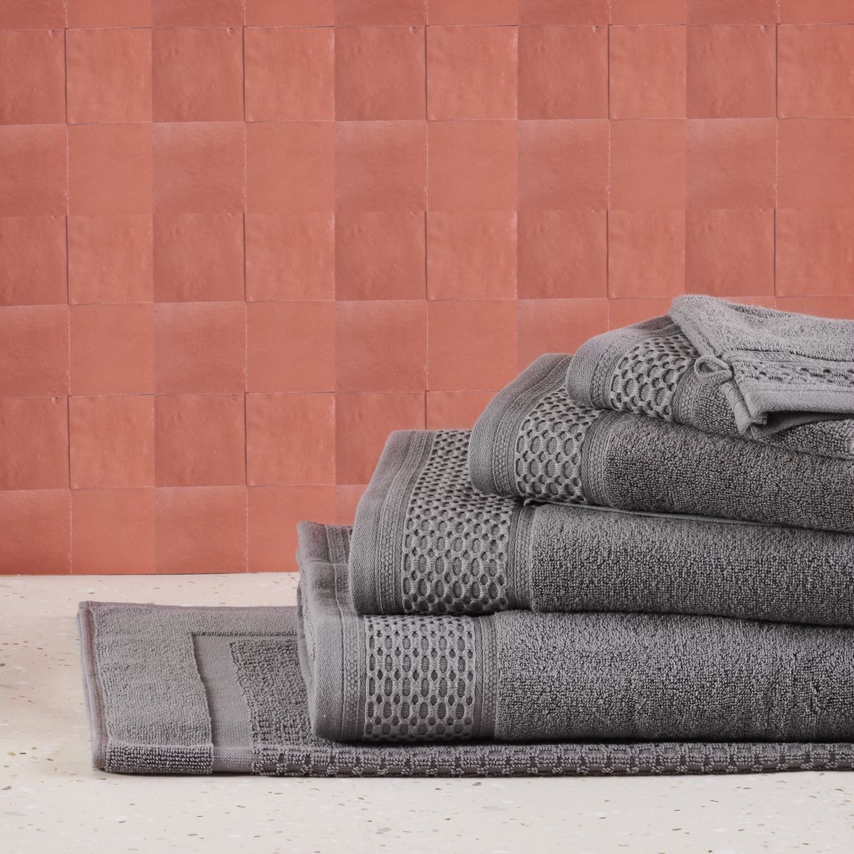 Drap De Bain Sdb 500gr Zero Twist #Couleur_ANTHRACITE