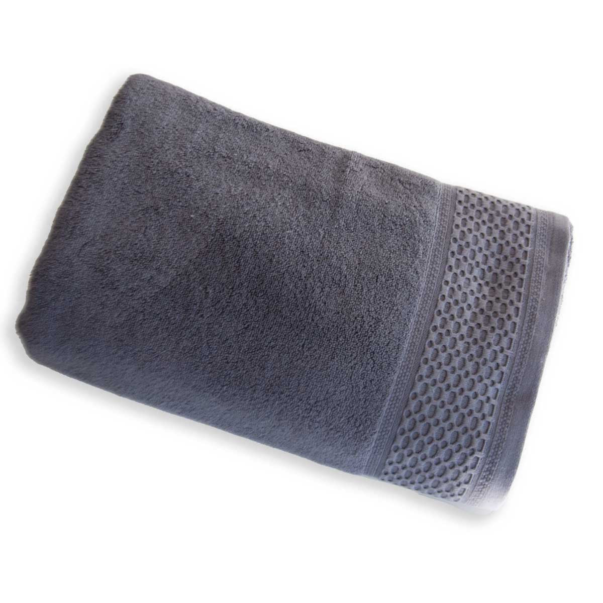 Drap De Bain Sdb 500gr Zero Twist #Couleur_ANTHRACITE