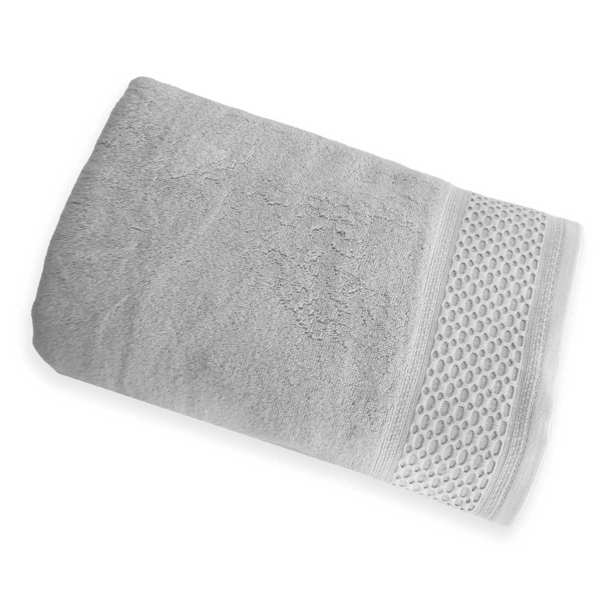 Drap De Bain Sdb 500gr Zero Twist #Couleur_GRIS