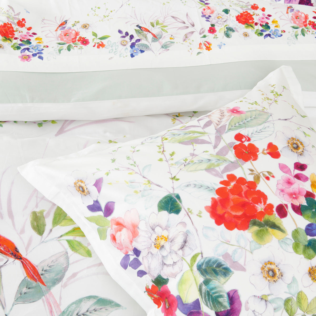Taie de traversin Carmen - Satin de coton