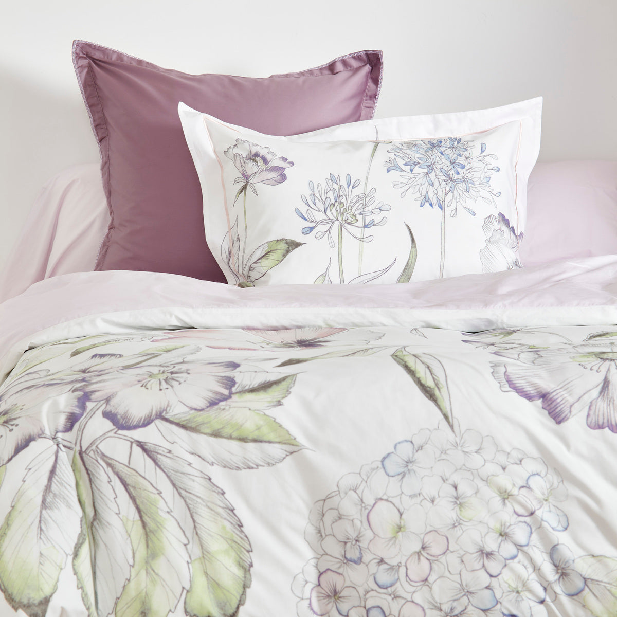 Taie de traversin Claire - Percale de coton
