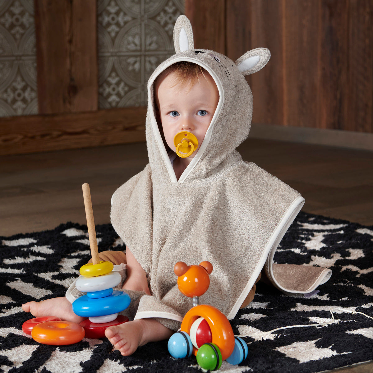 Linge de bain Doux Lapinou - Coton 450g/m²