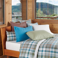 Parure de lit Highlands - Flanelle Tissé-Teint