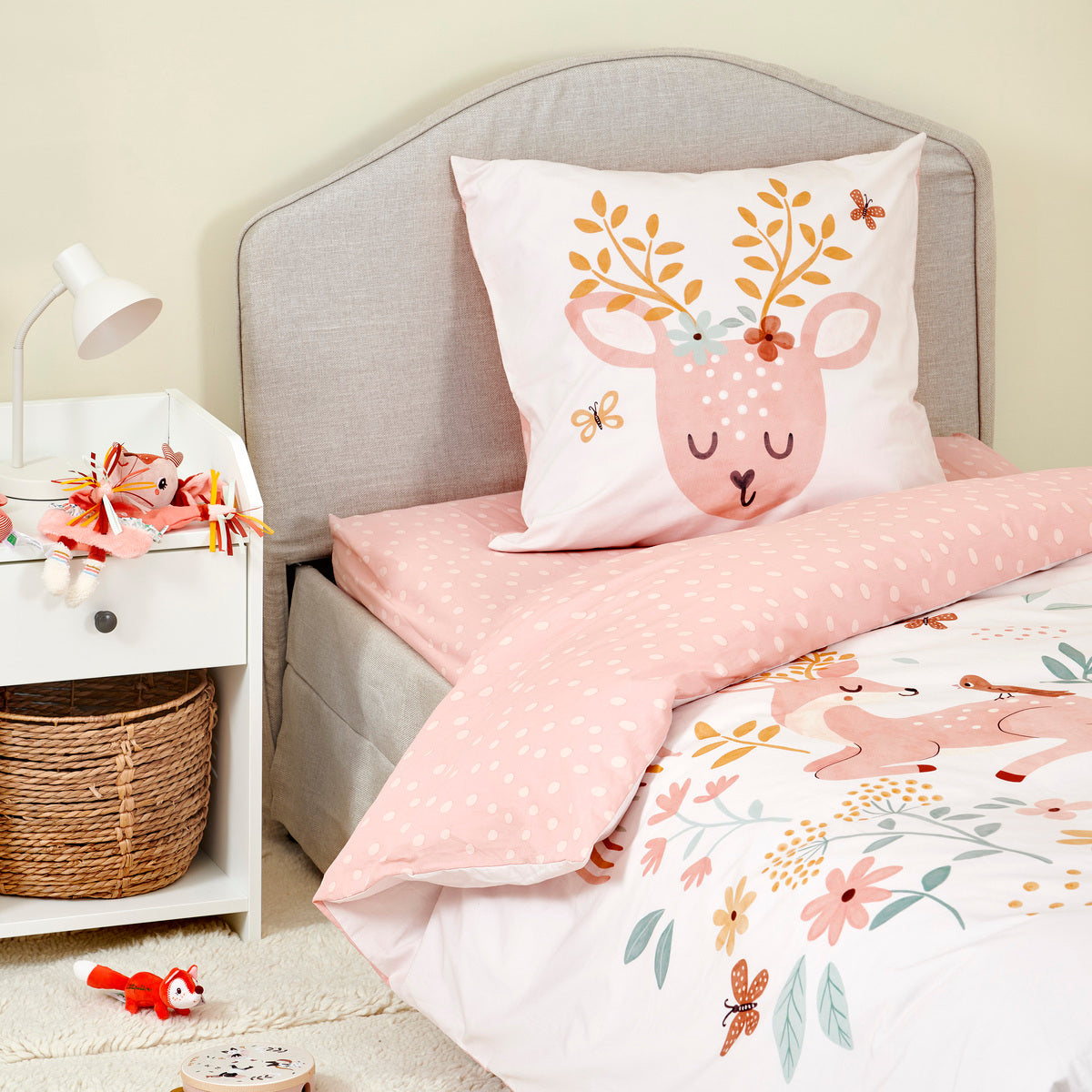 Drap housse Nature Enchantée - Percale de coton