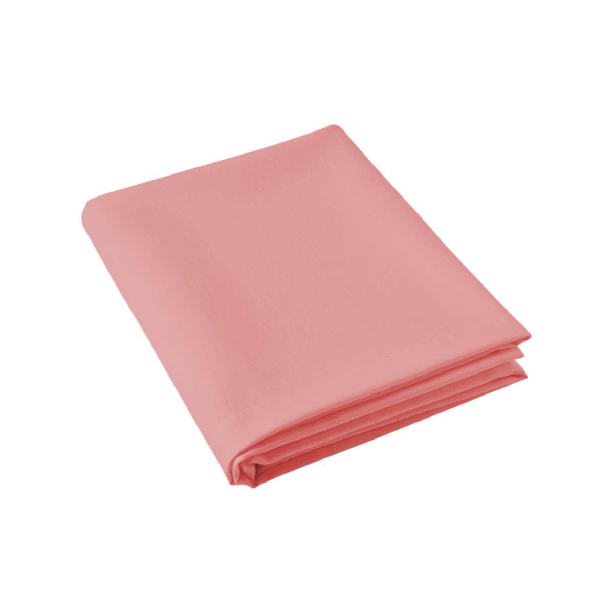 Drap plat - Satin Lavé #Couleur_TERRACOTTA