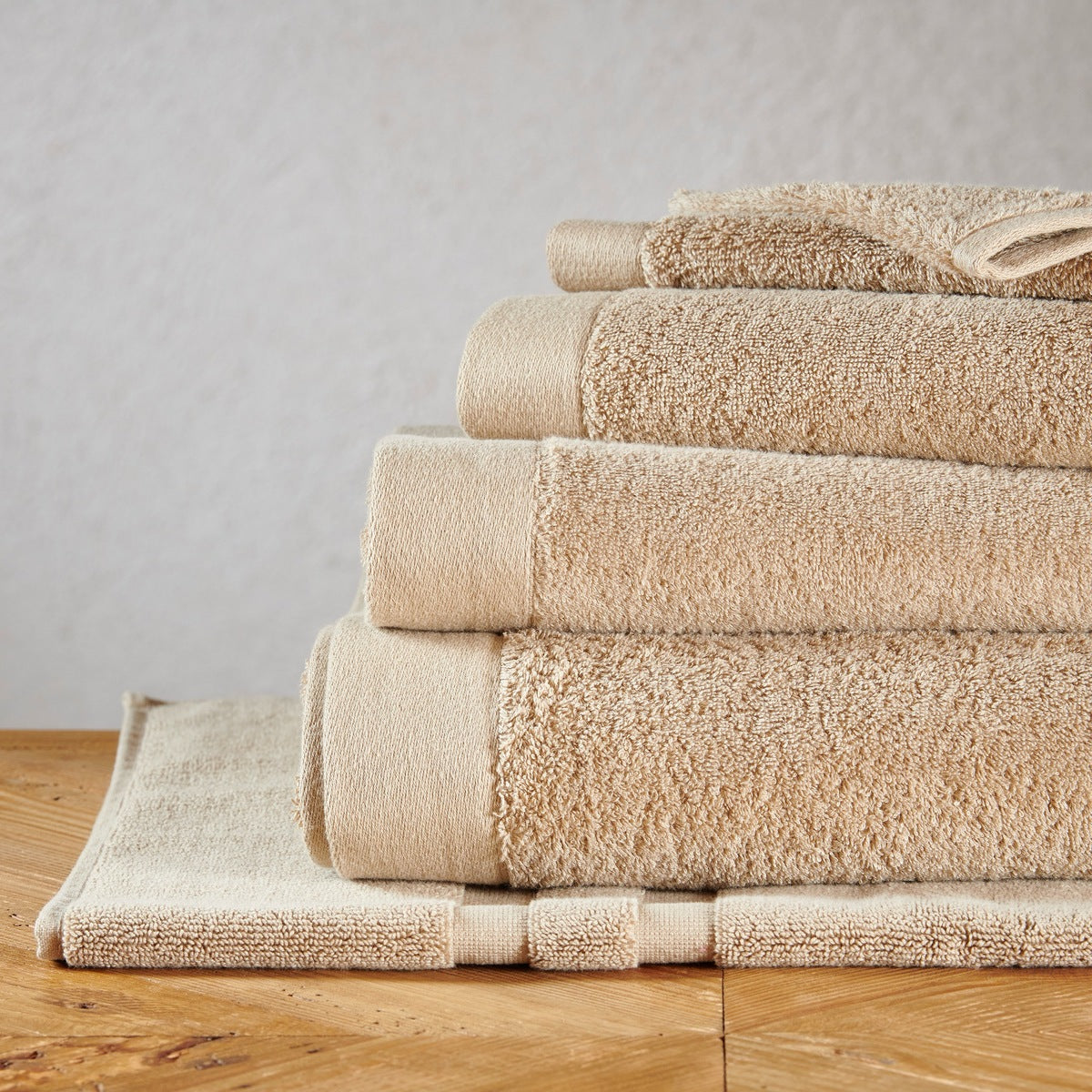 Drap de bain Sérénité - 100% Coton 650g/m² #Couleur_CAFE
