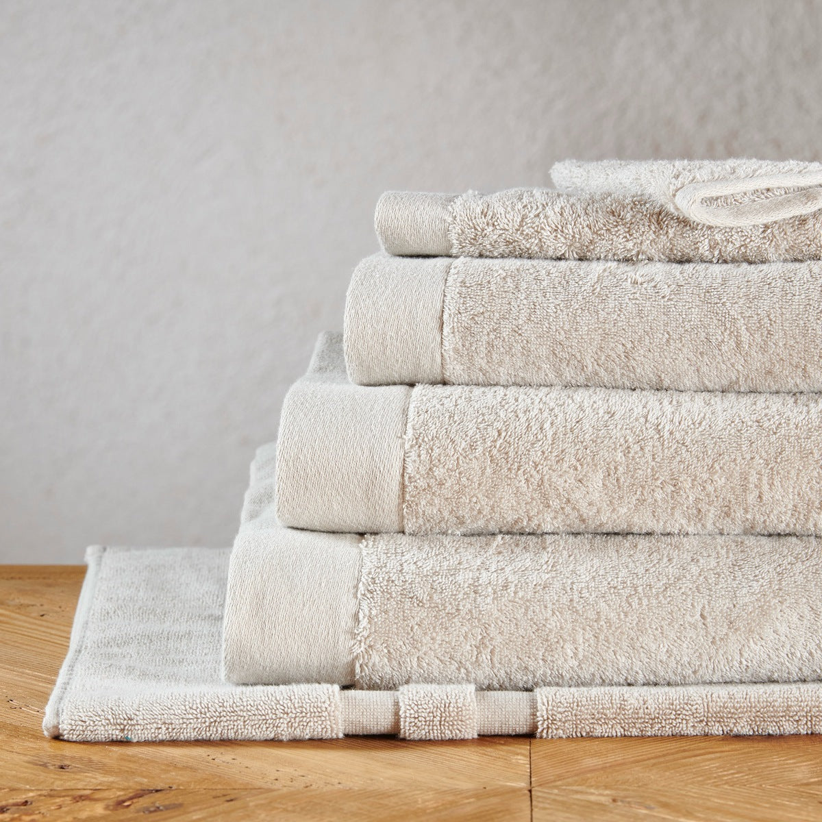 Drap de bain Sérénité - 100% Coton 650g/m² #Couleur_SABLE