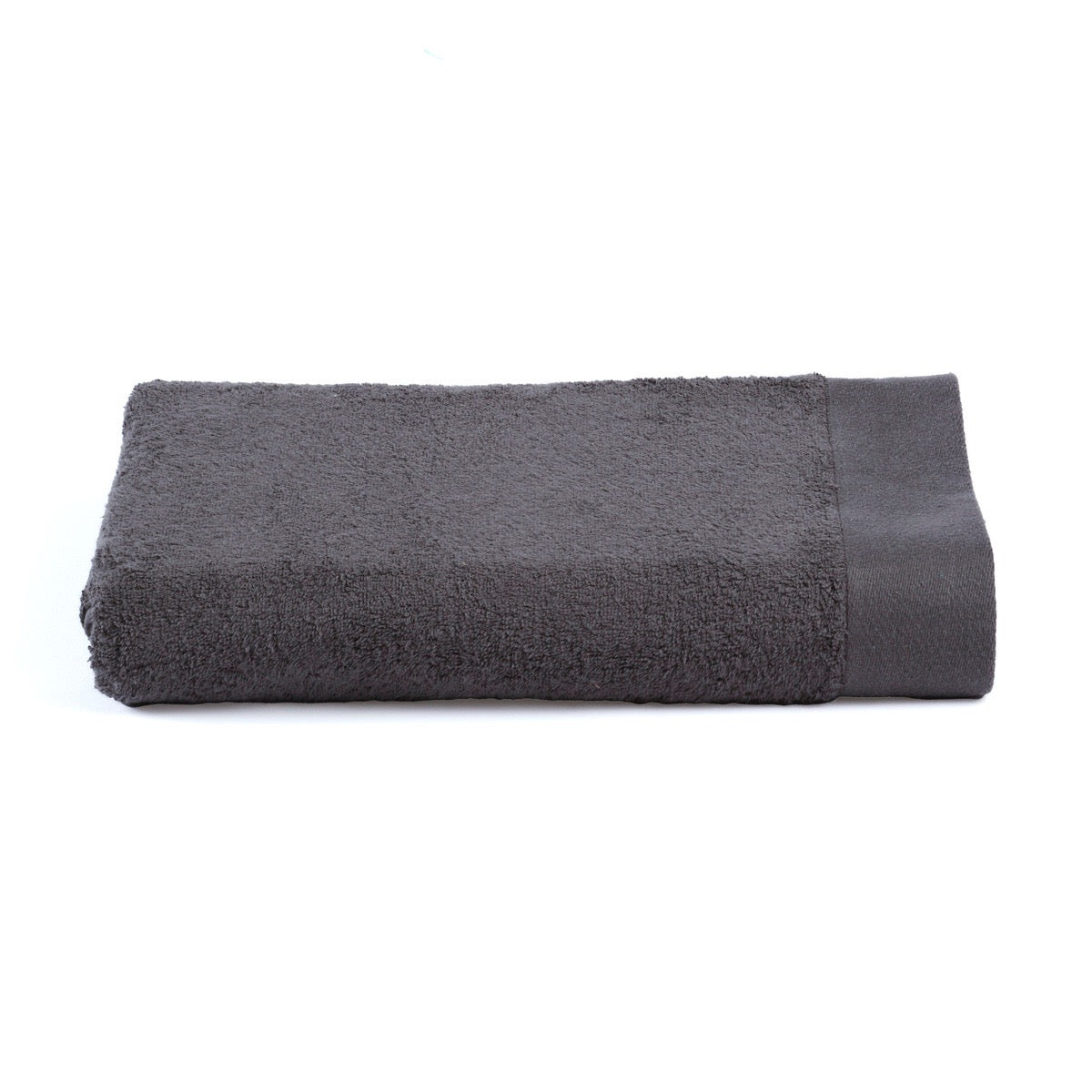 Drap de bain Sérénité - 100% Coton 650g/m² #Couleur_REGLISSE