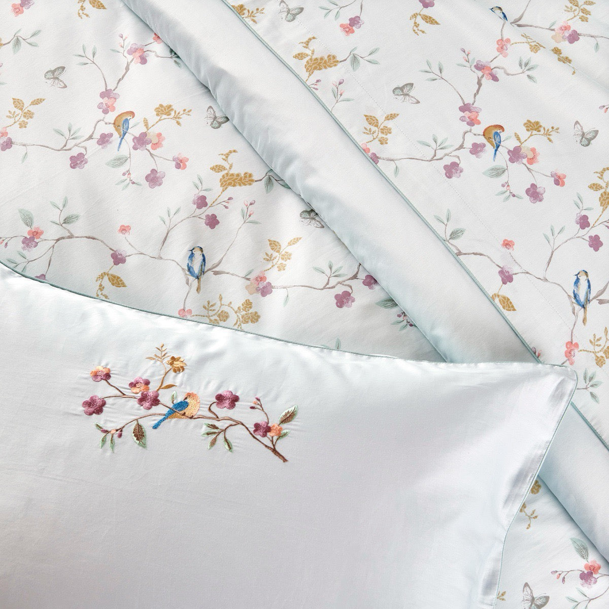 Parure de lit Jardin Suspendu - Satin de coton