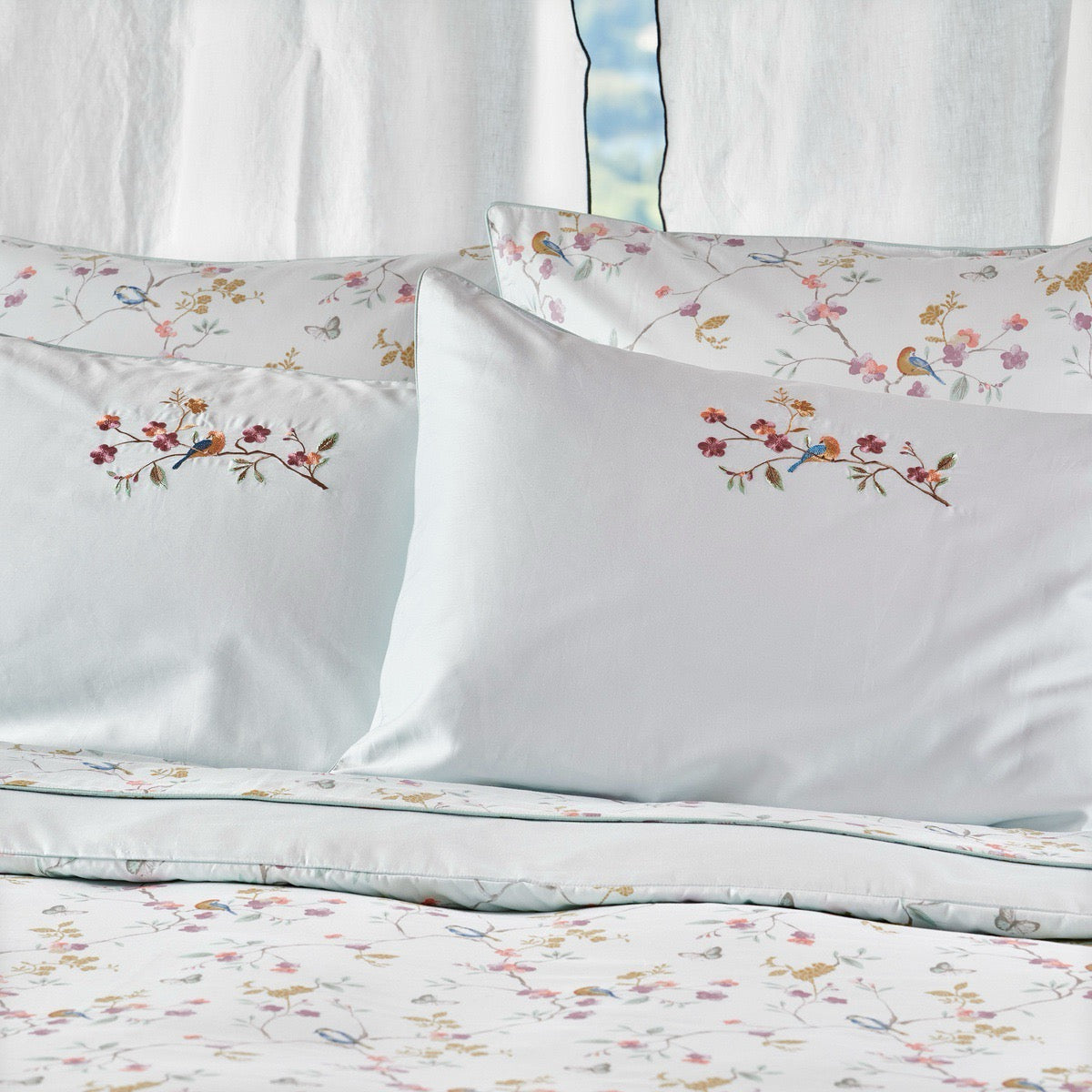 Parure de lit Jardin Suspendu - Satin de coton
