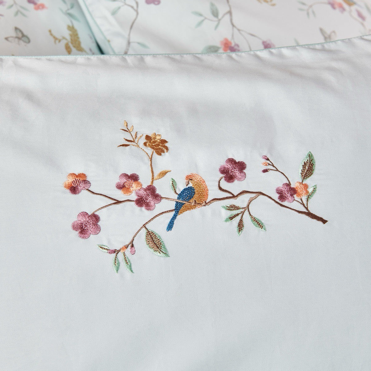 Taie d'oreiller Jardin Suspendu - Satin de coton