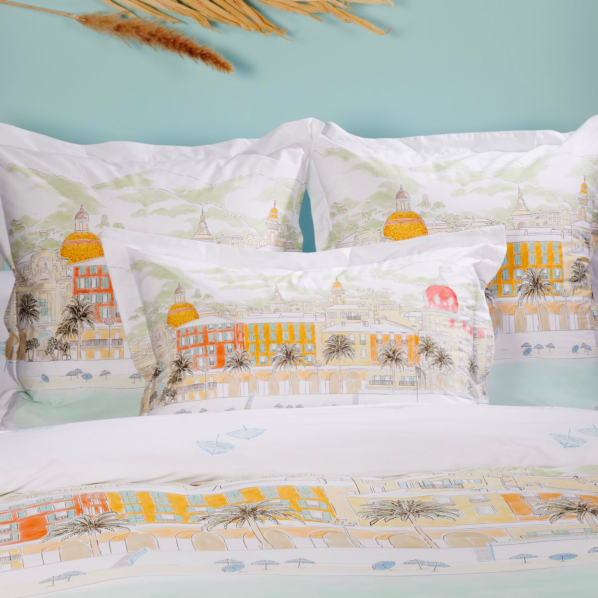 Parure de lit Nice - Percale de coton
