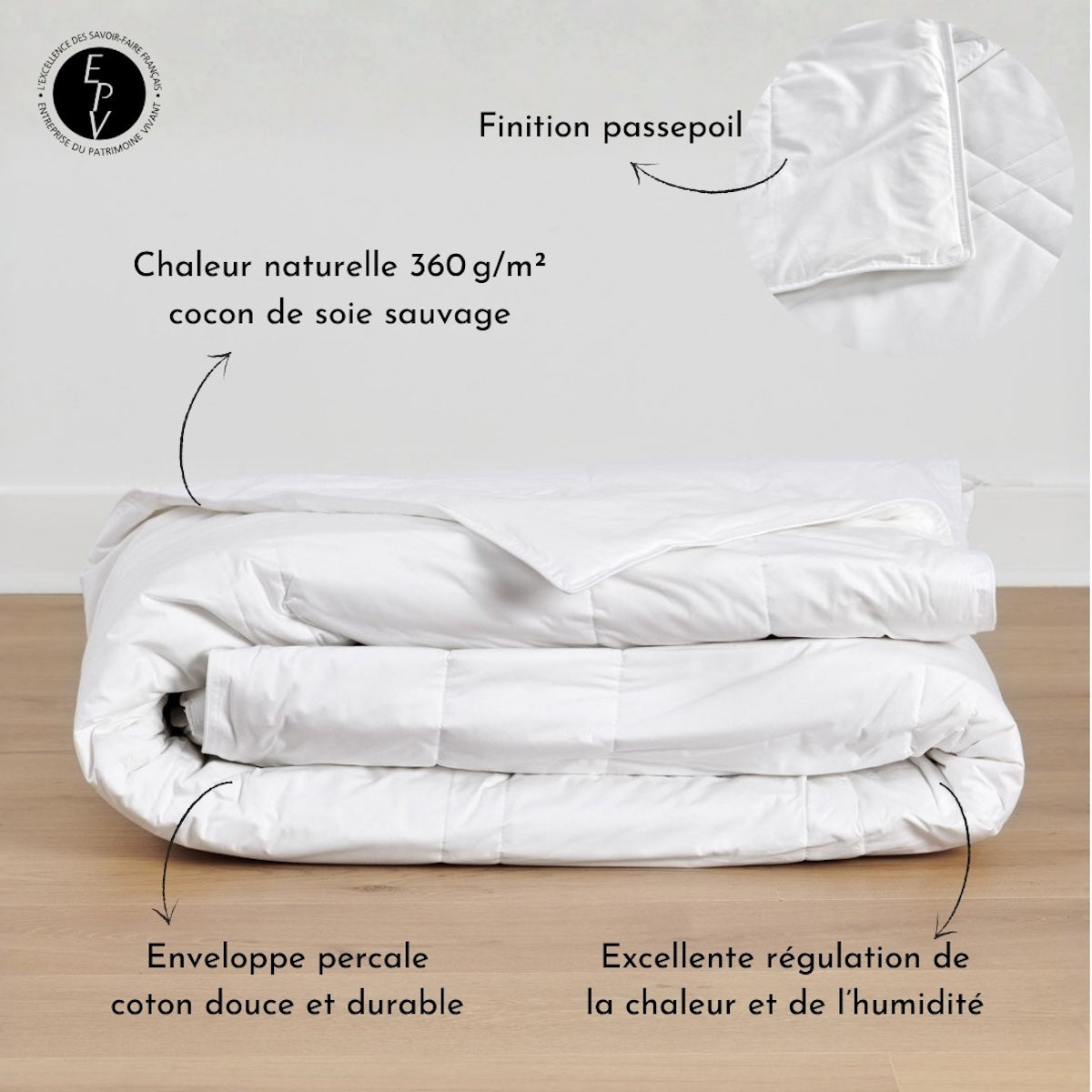 Couette Hiver - Soie