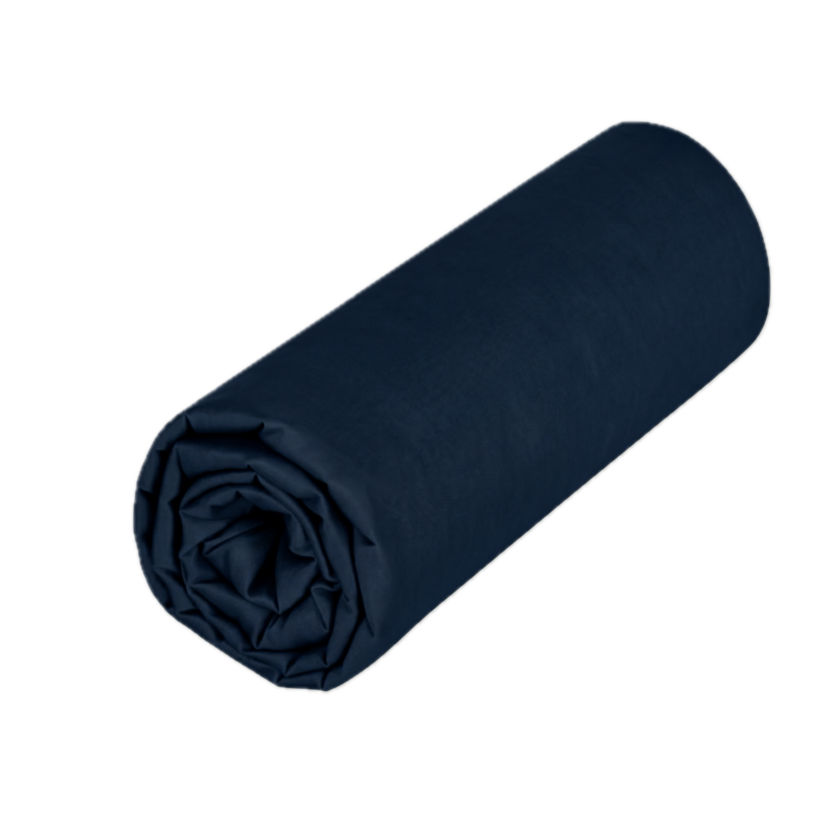 Drap housse - Uni Percale de coton #Couleur_MARINE