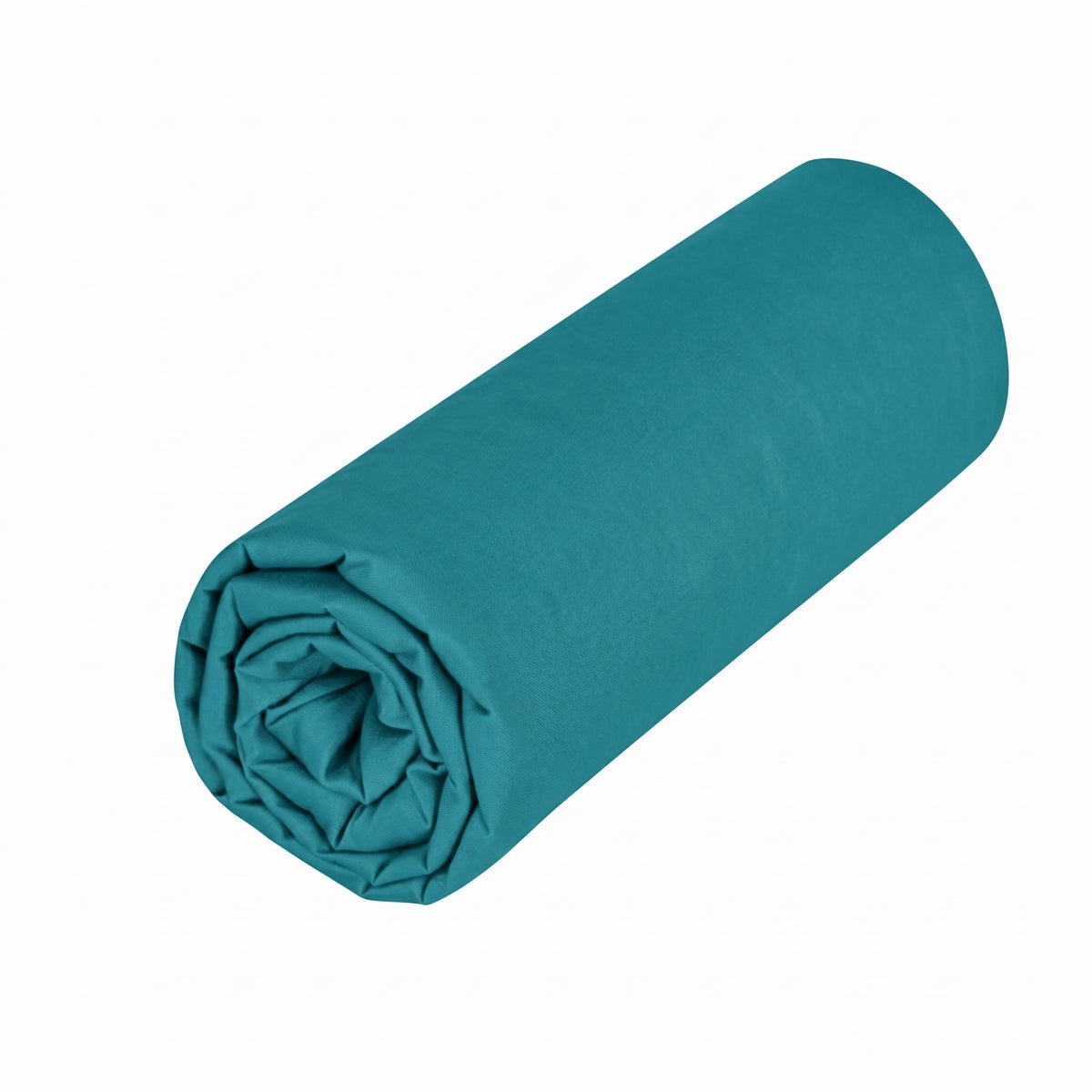 Drap housse - Uni Percale de coton #Couleur_CANARD