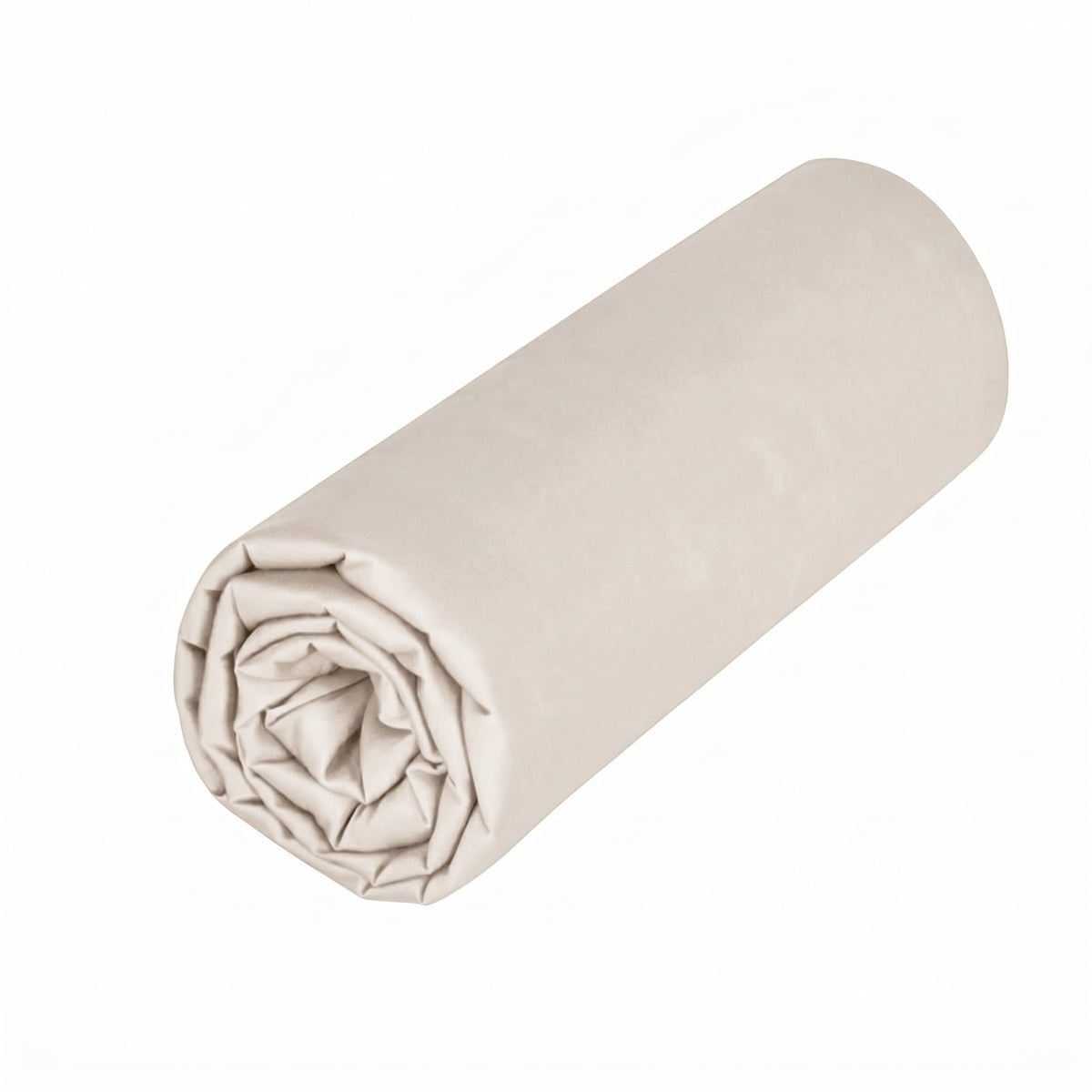 Drap housse - Uni Percale de coton #Couleur_PLATINIUM