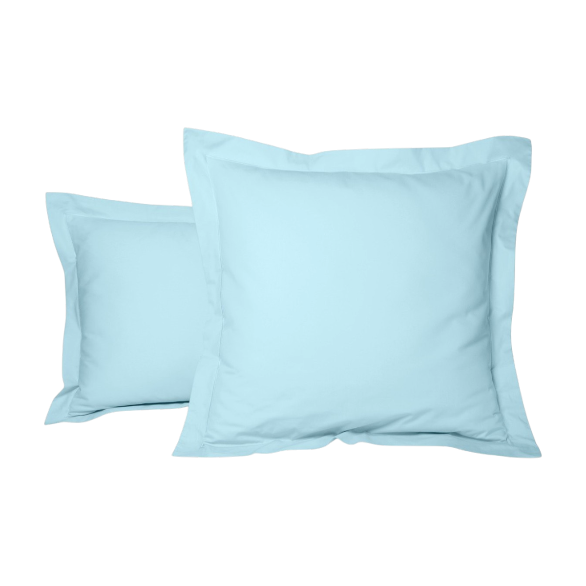 Taie d'oreiller - Uni Percale de coton #Couleur_HORIZON