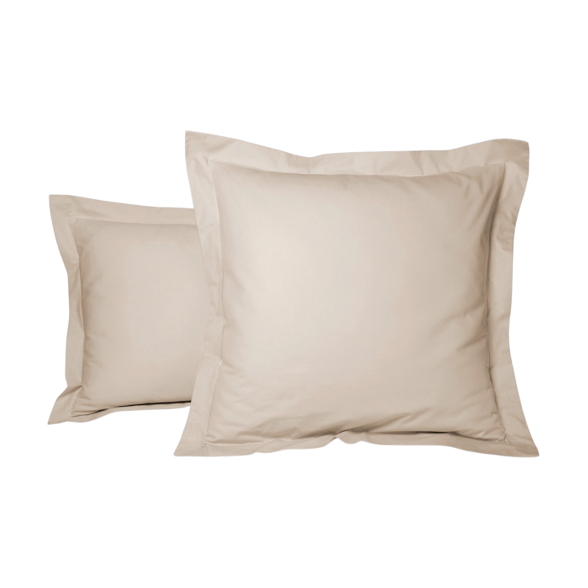 Taie d'oreiller - Uni Percale de coton #Couleur_PLATINIUM