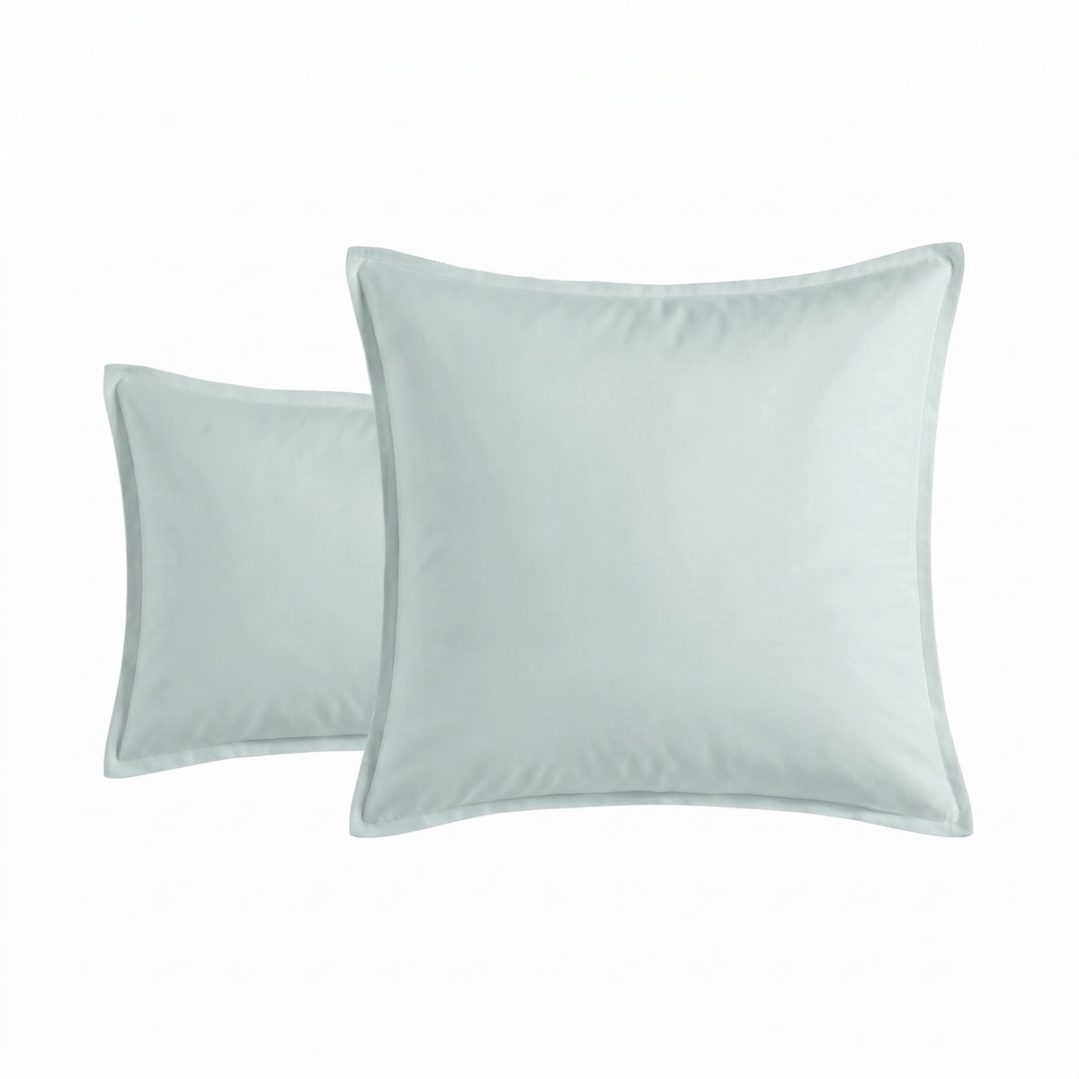 Taie d'oreiller - Satin Lavé #Couleur_TILLEUL