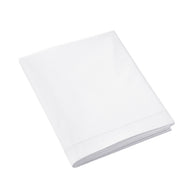 Drap plat Duo Coton - Coton 57 fils #Couleur_BLANC