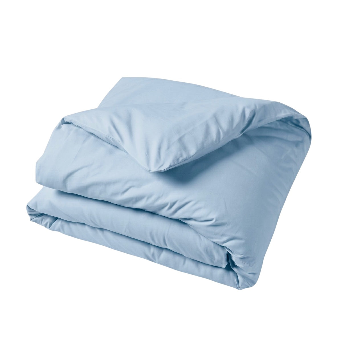 Housse de couette - Uni Percale de coton #Couleur_HORIZON