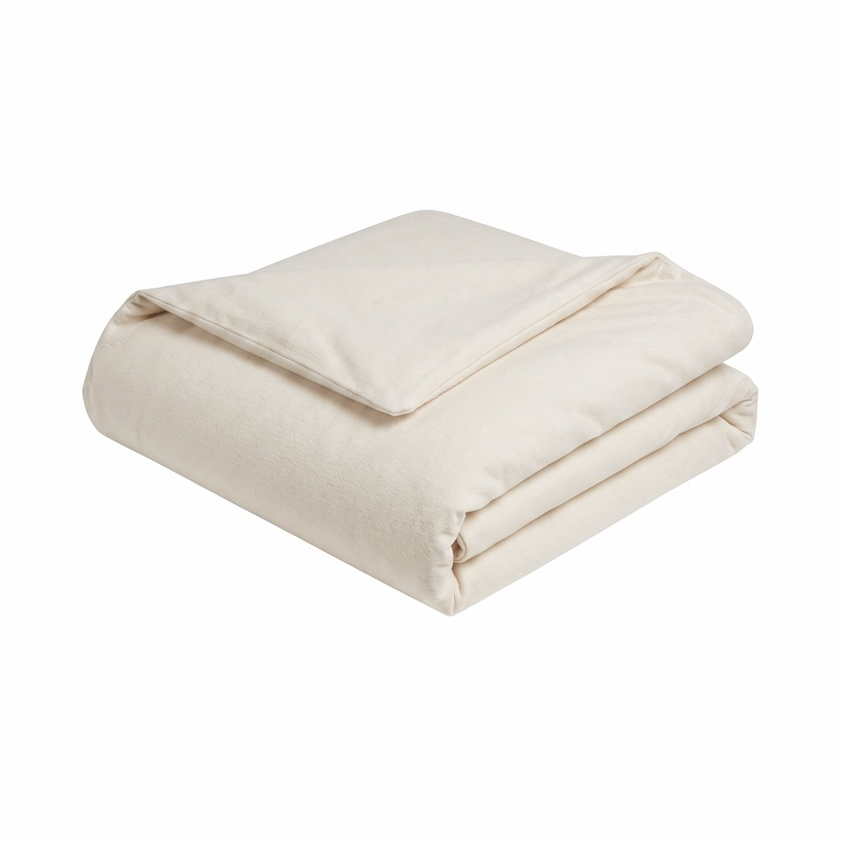 Housse de couette - Uni Flanelle #Couleur_BEIGE NUAGE