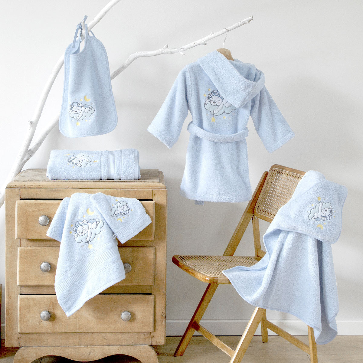 Serviette de toilette 70x140 cm enfant Katy | Linge de bain | Tradition des Vosges
