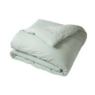 Housse Couette Unie Lin Lave Celadon | Linge de lit | Tradition des Vosges #Couleur_AMANDE