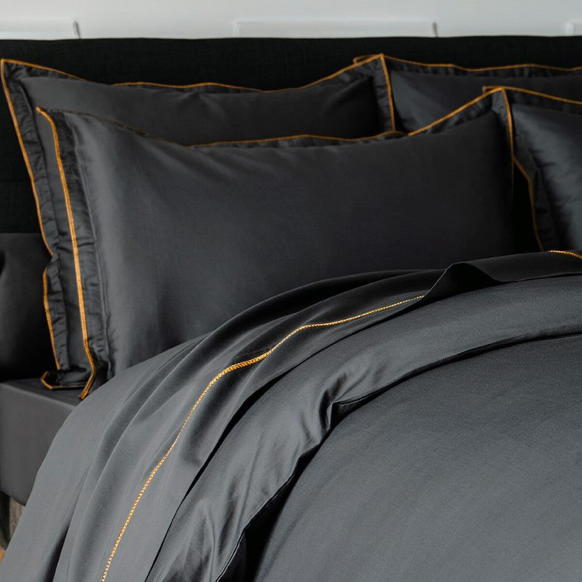 Drap Housse Opium - Anthracite #Couleur_GRIS ANTHRACITE