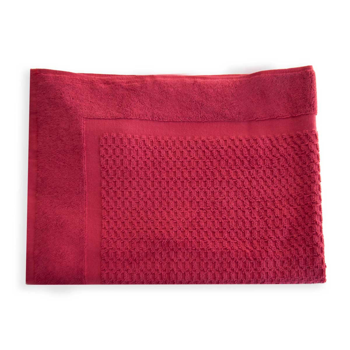 Tapis Bain - Zero Twist - 500g/m² - Carmin #Couleur_CARMIN