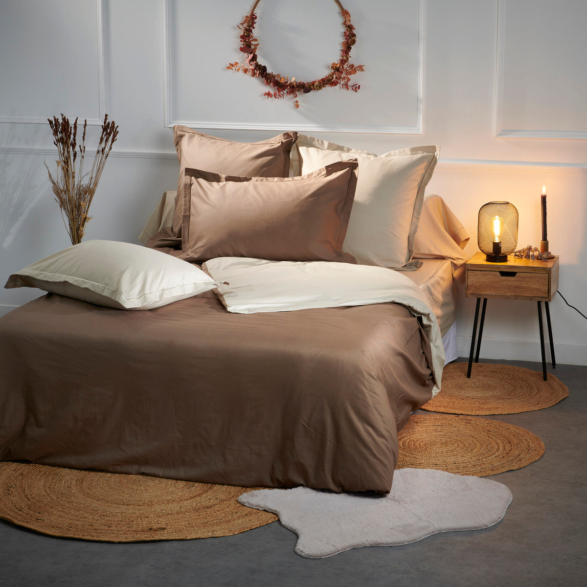 Drap Plat - Uni Coton