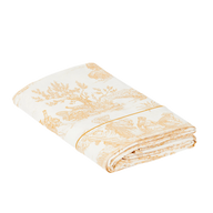 Dream in Gold Flat Sheet - Cotton Percale