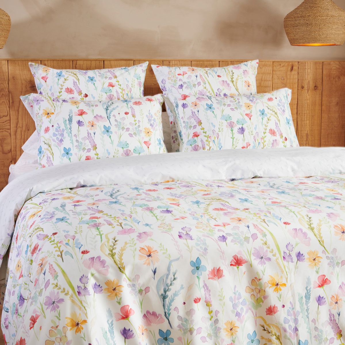 Parure de lit Sophie - Percale de coton