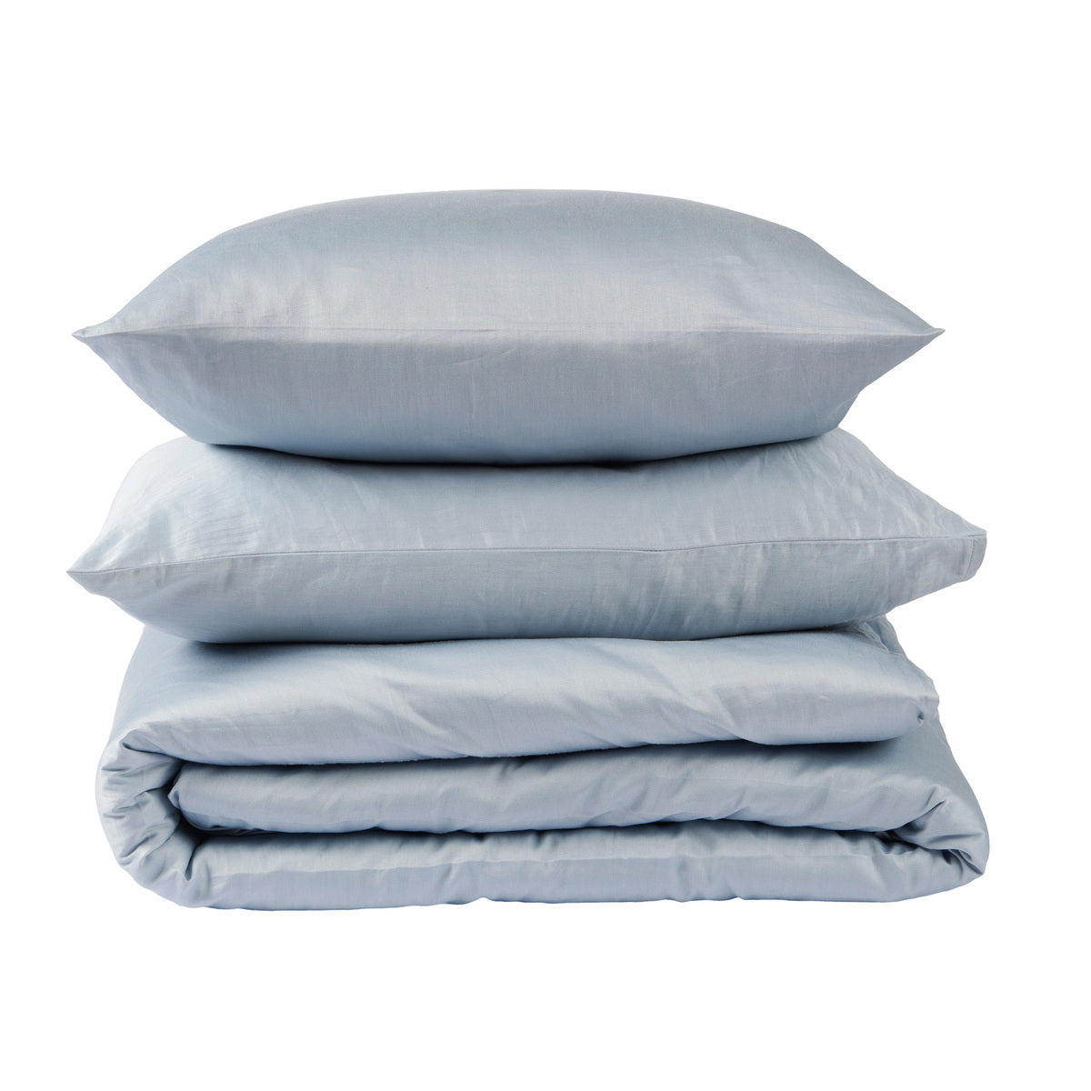 Housse de couette Douce Nuit - Satin de coton #Couleur_GRIS