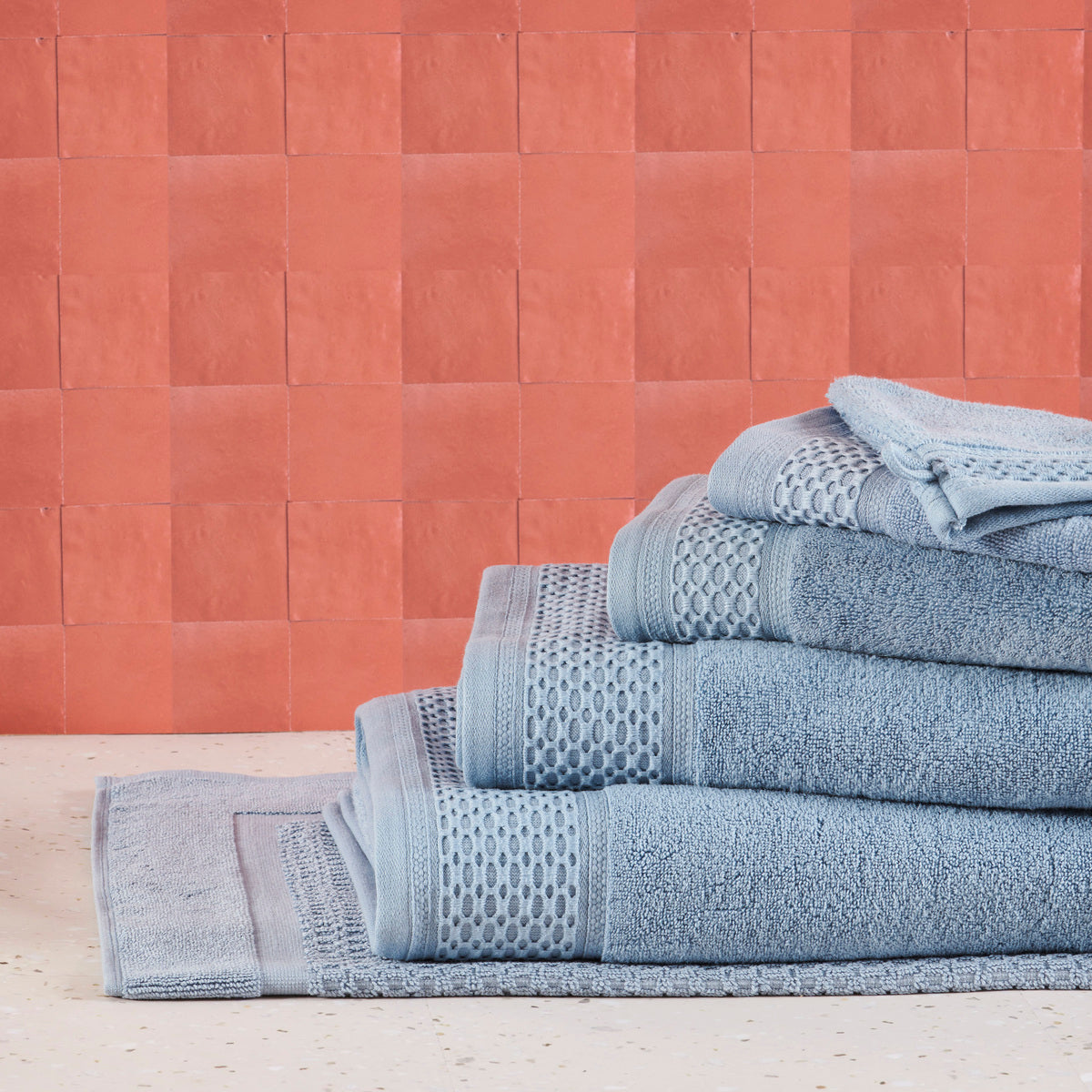 Linge de bain- Coton Zéro Twist -500g/m²