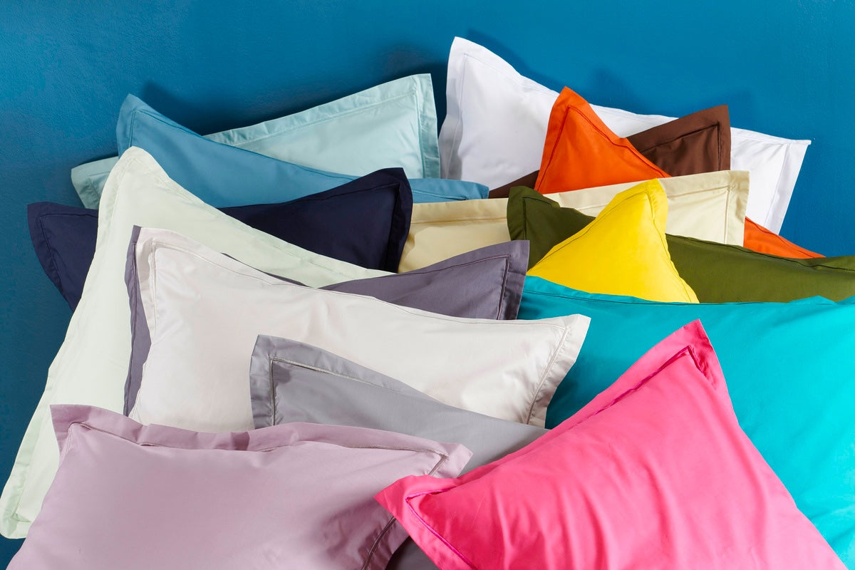 Drap plat - Uni Percale de coton 