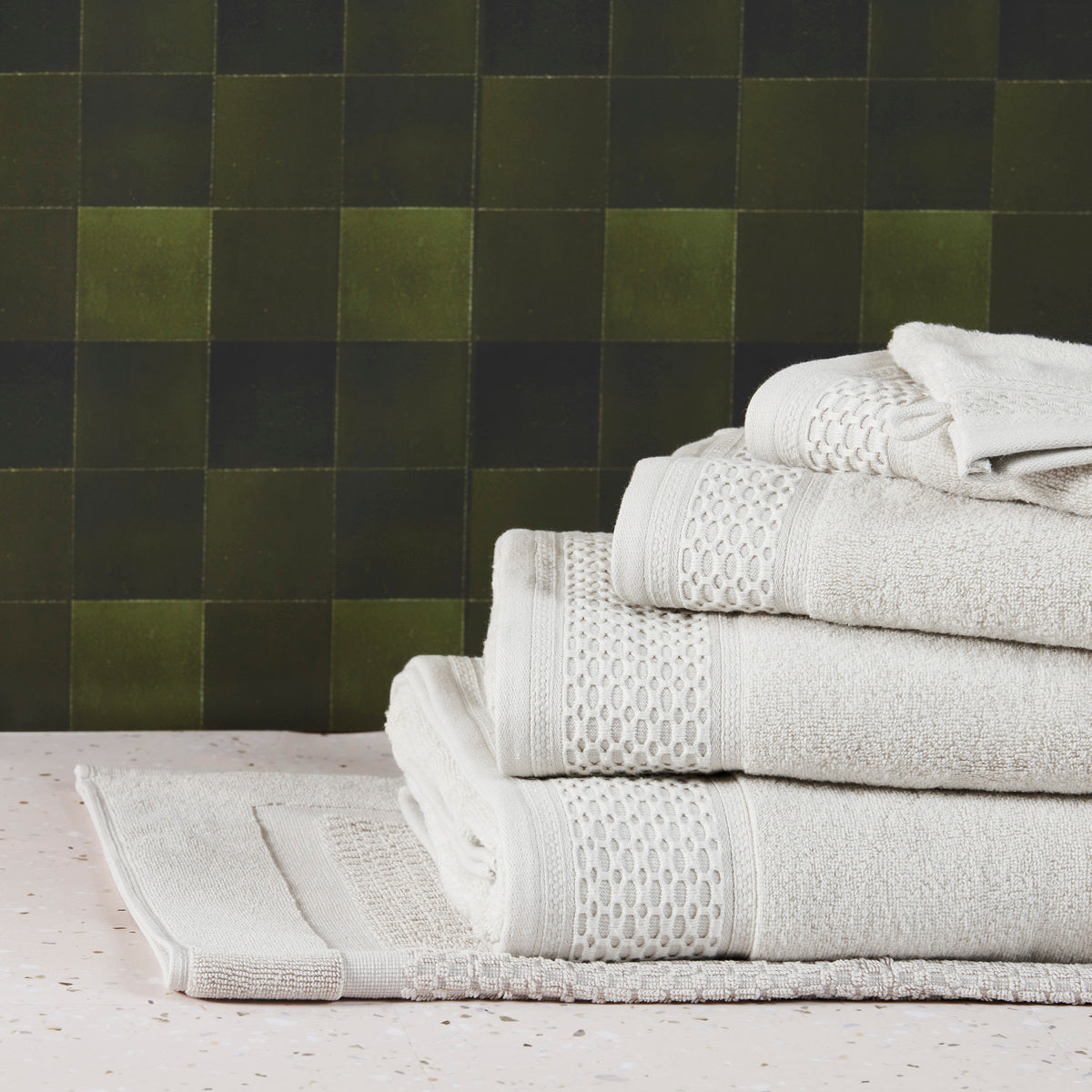 Serviette invité - Coton Zero Twist 500g/m² #Couleur_LIN