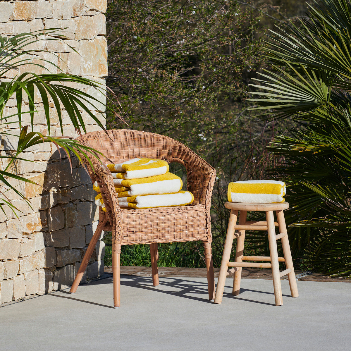 Drap de plage Les Planches - Coton 550g/m²