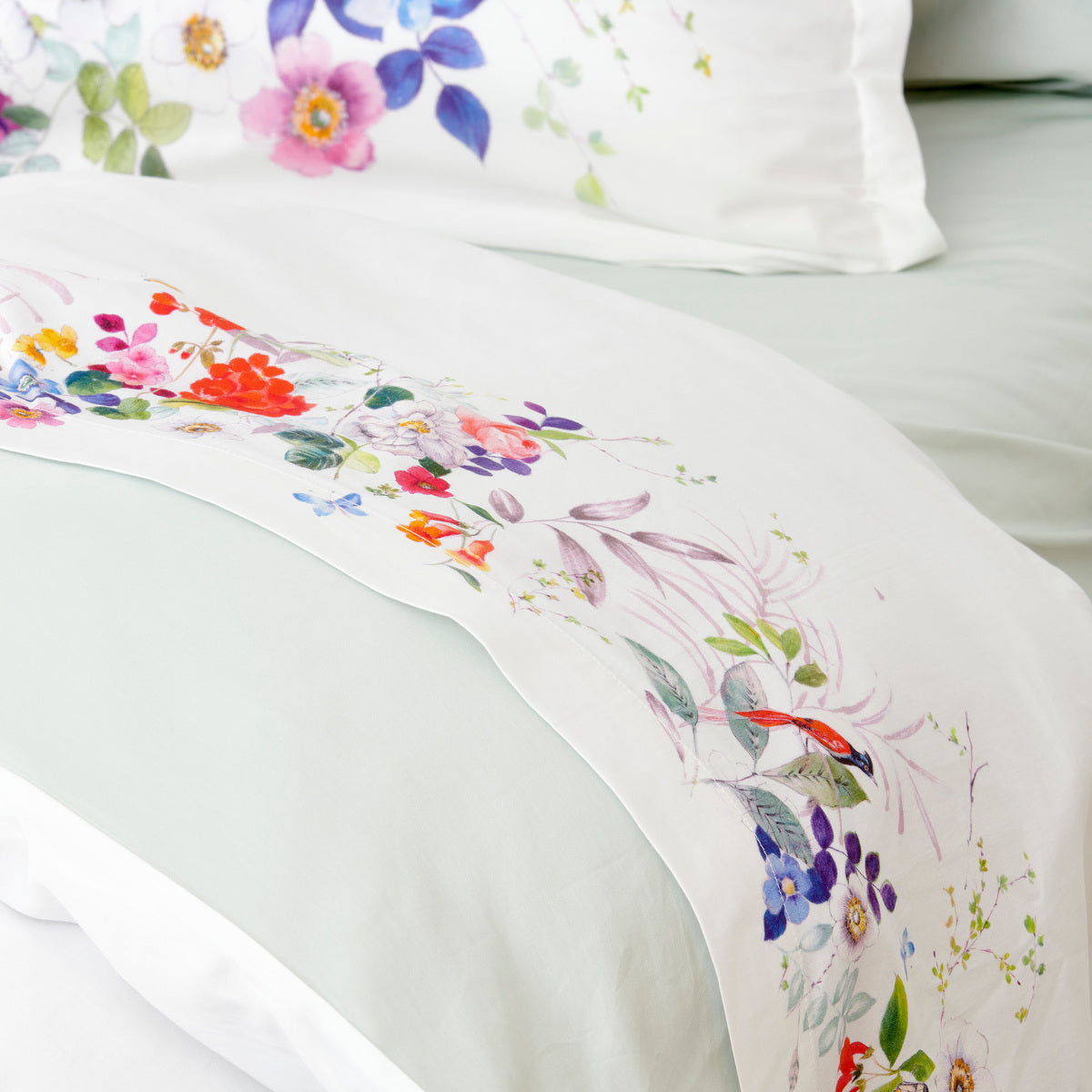 Taie de traversin Carmen - Satin de coton