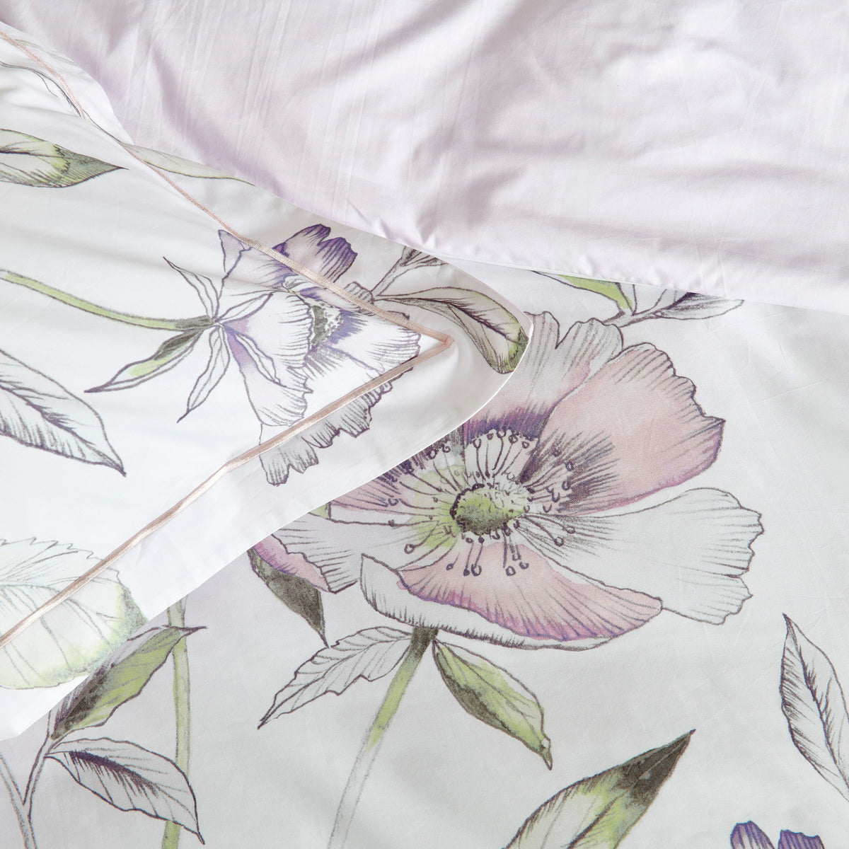 Taie de traversin Claire - Percale de coton